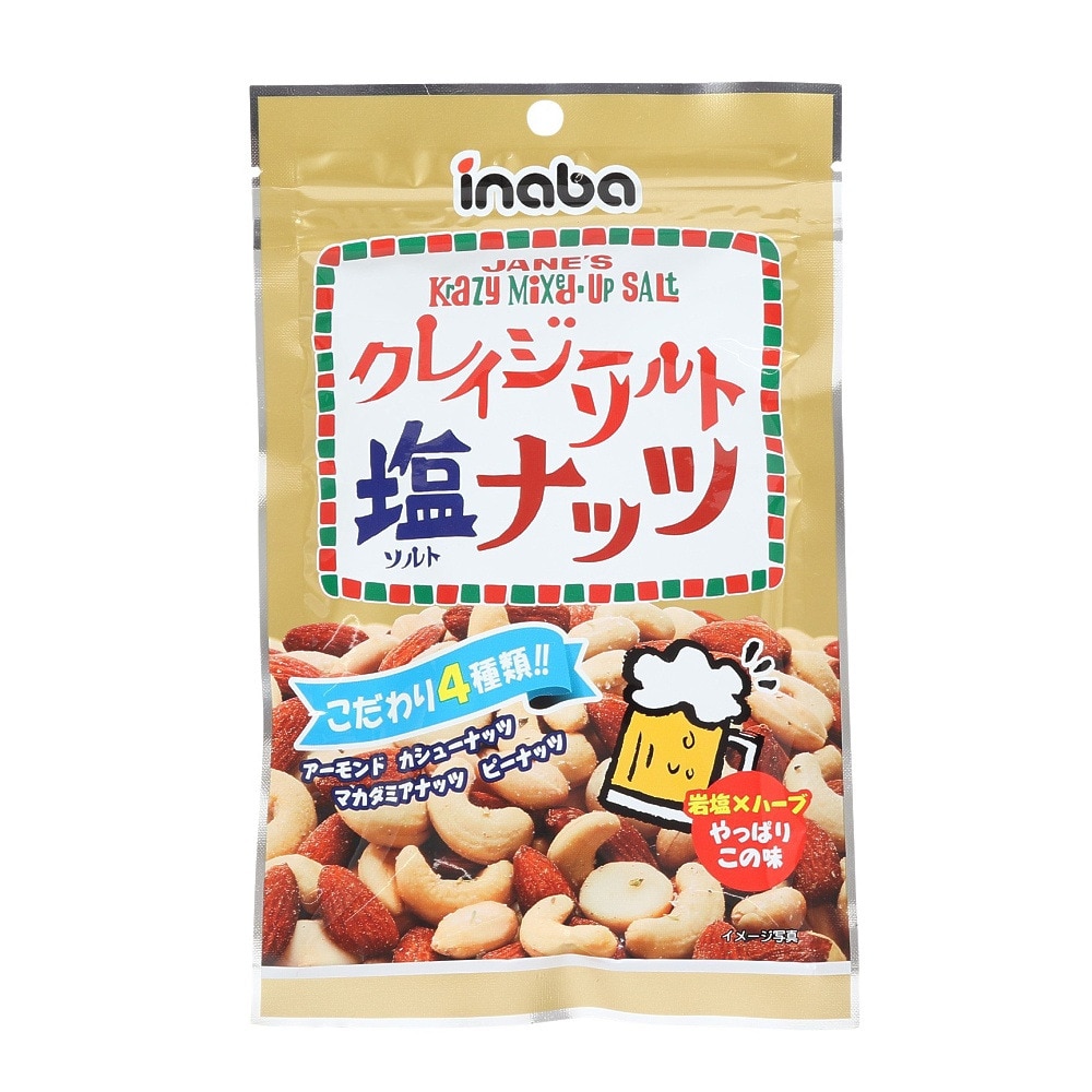 稲葉ピーナツ（メンズ、レディース、キッズ）クレイジーソルトナッツ 65g 5503629