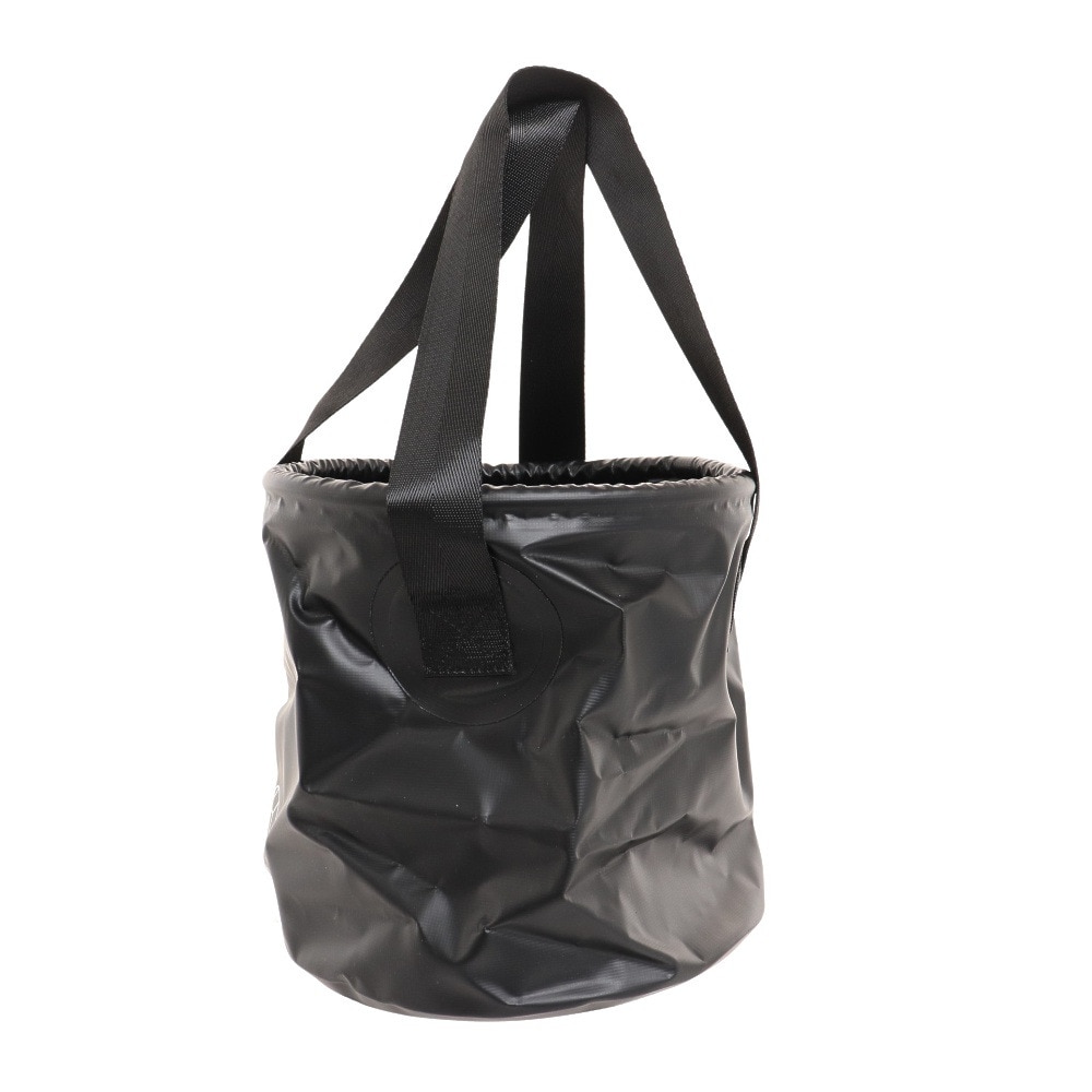 ホールアース（Whole Earth） PVC ウォーターバケット WE2MDZ03 BLK ブラック バケツ 10L キャンプ 釣り アウトドア