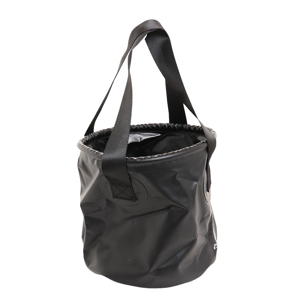 ホールアース（Whole Earth） PVC ウォーターバケット WE2MDZ03 BLK ブラック バケツ 10L キャンプ 釣り アウトドア