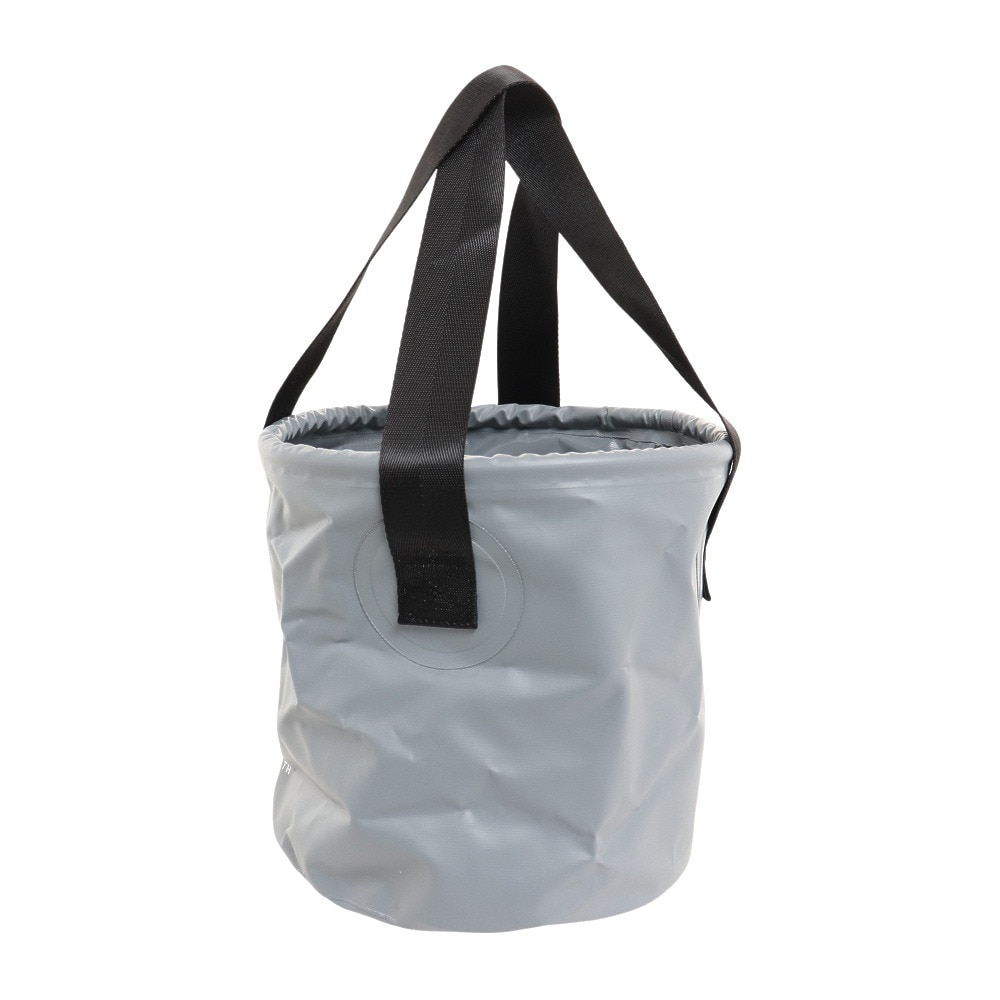 ホールアース（Whole Earth） PVC ウォーターバケット WE2MDZ03 GRY グレー バケツ 10L キャンプ 釣り アウトドア