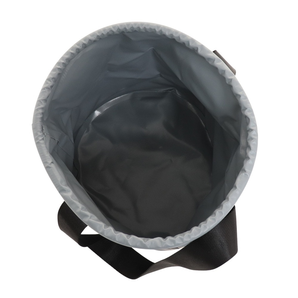 ホールアース（Whole Earth） PVC ウォーターバケット WE2MDZ03 GRY グレー バケツ 10L キャンプ 釣り アウトドア