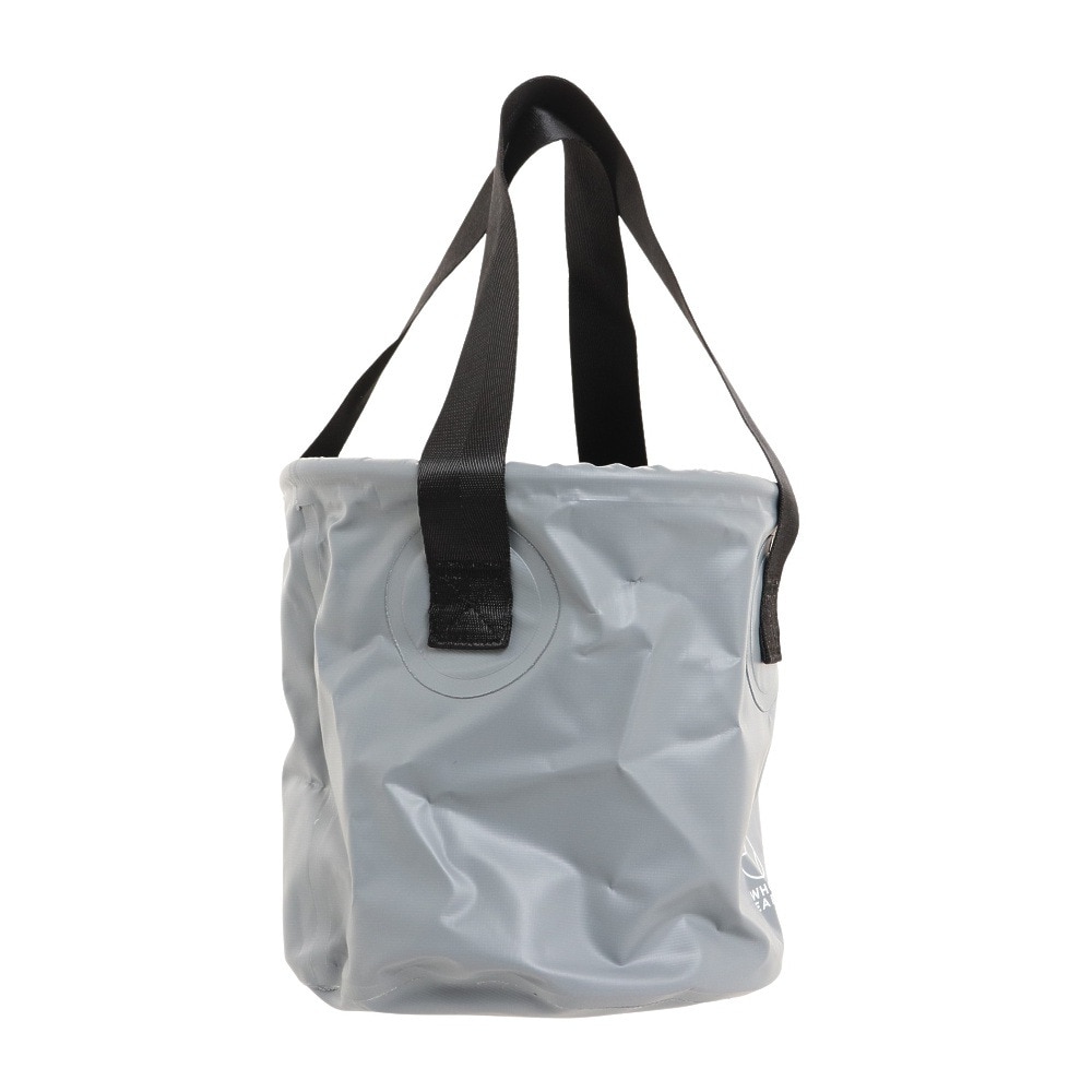 ホールアース（Whole Earth） PVC ウォーターバケット WE2MDZ03 GRY グレー バケツ 10L キャンプ 釣り アウトドア