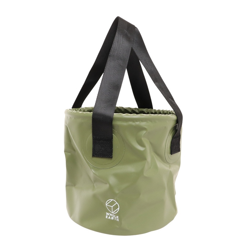 ホールアース（Whole Earth） アウトドア バケツ PVC ウォーターバケット WE2MDZ03 水 10L キャンプ 釣り