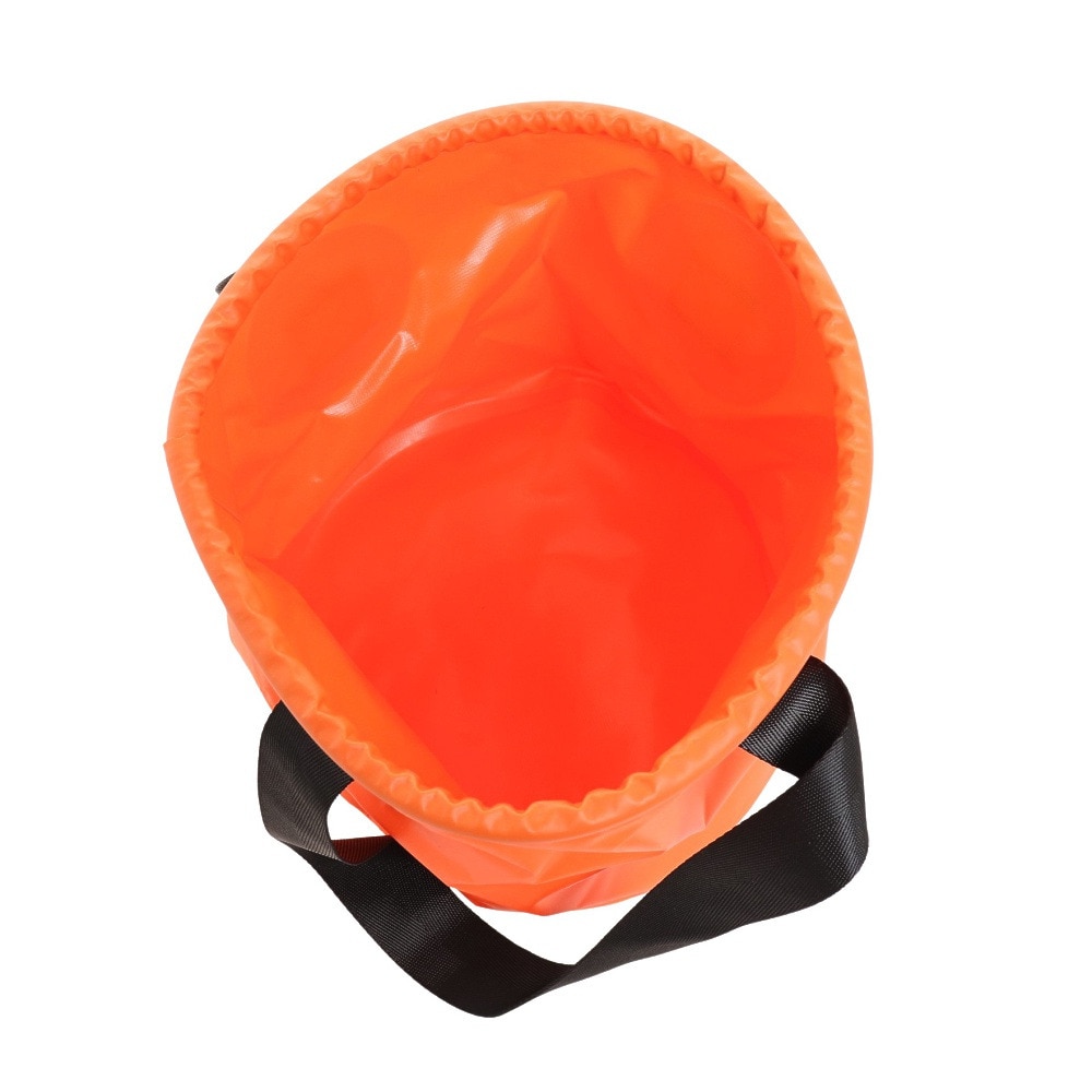 ホールアース（Whole Earth） PVC ウォーターバケット WE2MDZ03 ORG オレンジ バケツ 10L キャンプ 釣り アウトドア