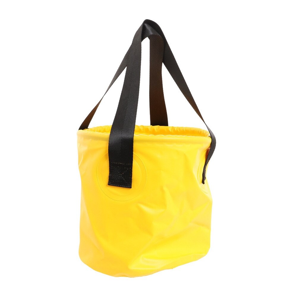 ホールアース（Whole Earth） PVC ウォーターバケット WE2MDZ03 YEL イエロー バケツ 10L キャンプ 釣り アウトドア