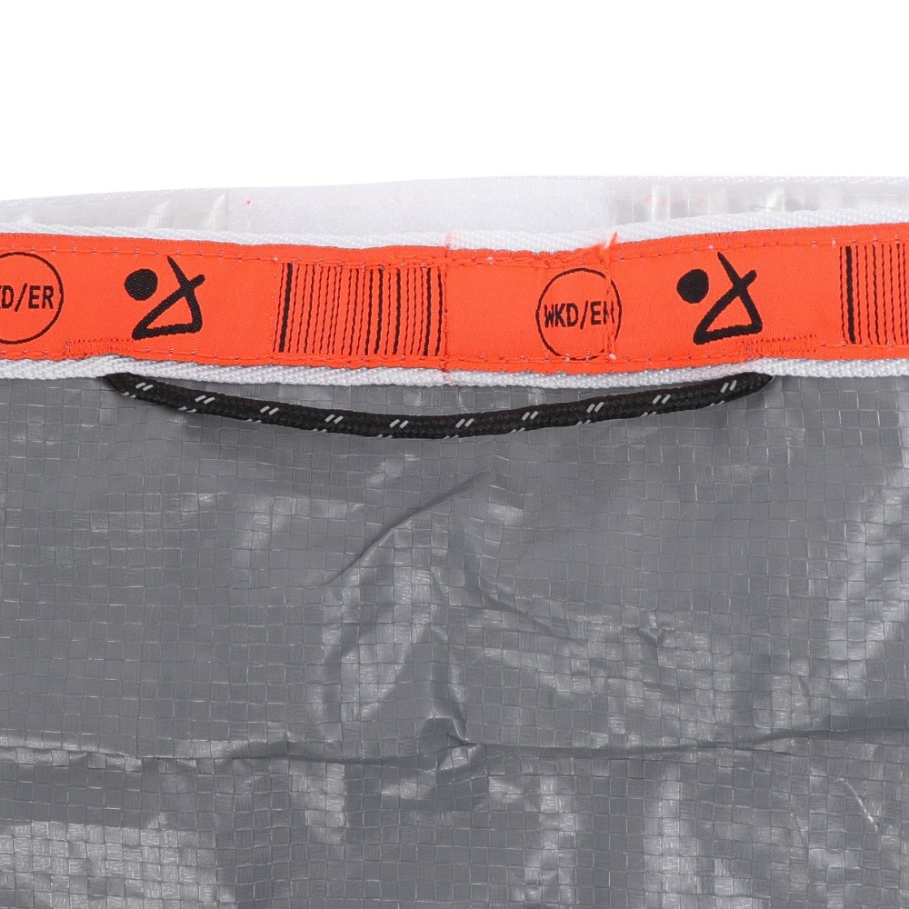 hinata（hinata） hinata×WEEKEND(ER) アウトドア トラッシュバッグ H002-otdtrsb-orange-gray