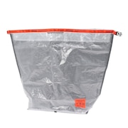 hinata×WEEKEND(ER) アウトドア トラッシュバッグ H002-otdtrsb-orange-gray