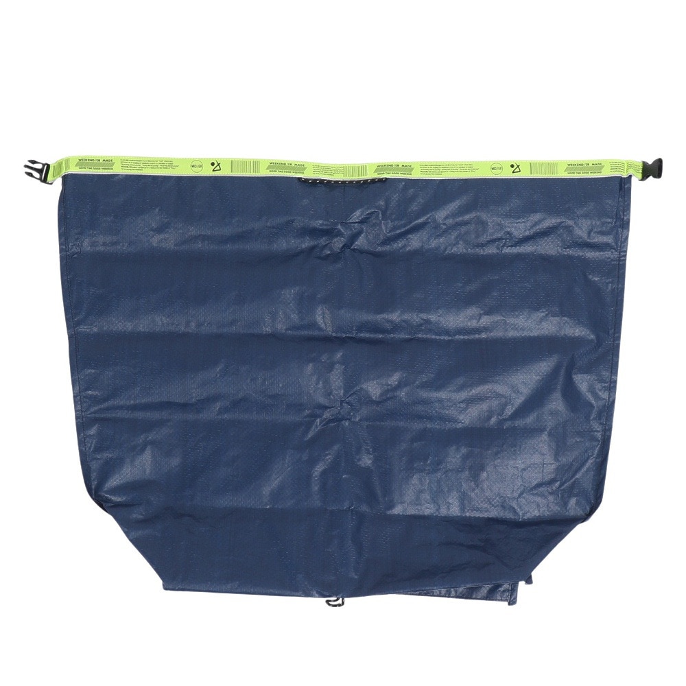 hinata（hinata） hinata×WEEKEND(ER) アウトドア トラッシュバッグ H002-otdtrsb-yellow-navy