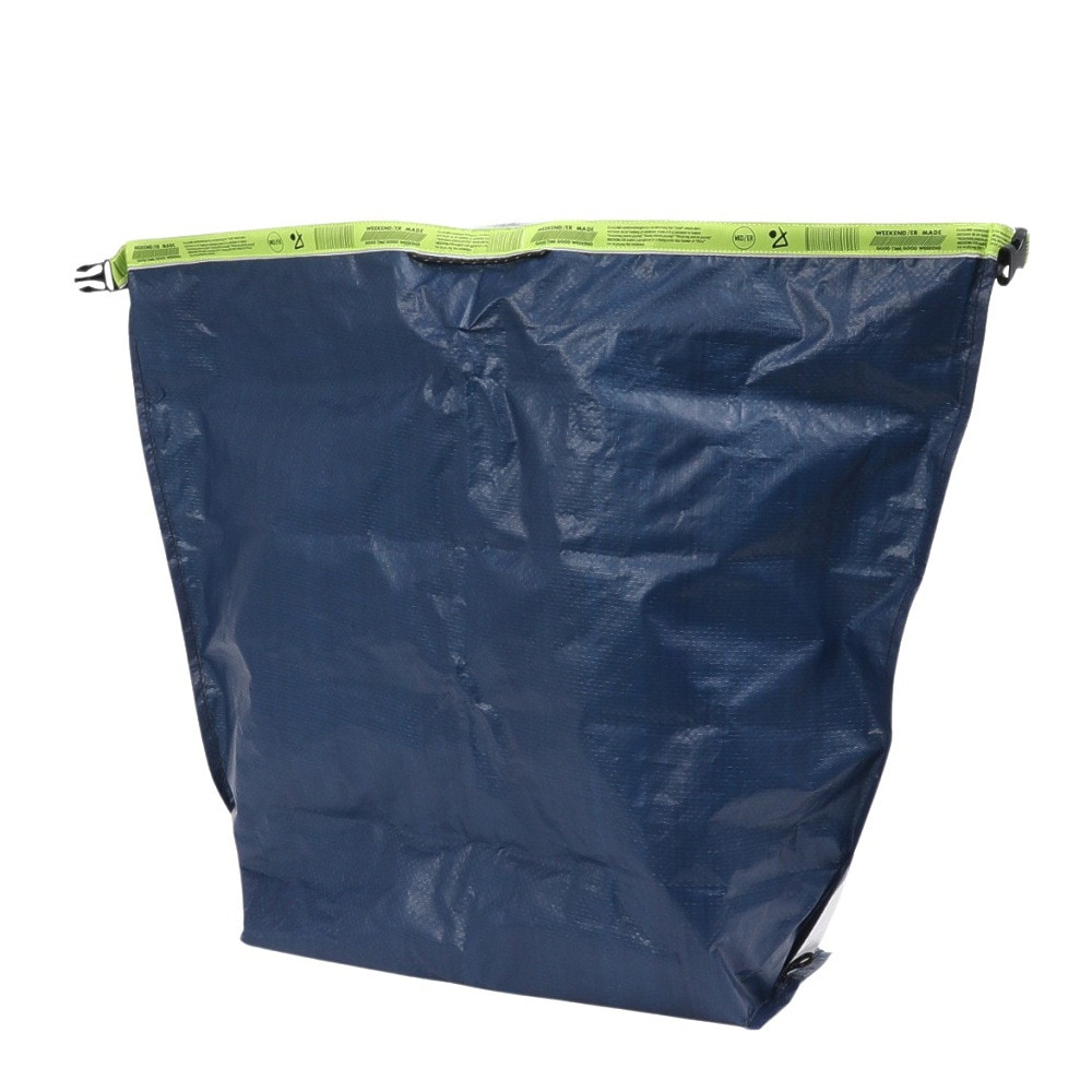 hinata（hinata） hinata×WEEKEND(ER) アウトドア トラッシュバッグ H002-otdtrsb-yellow-navy
