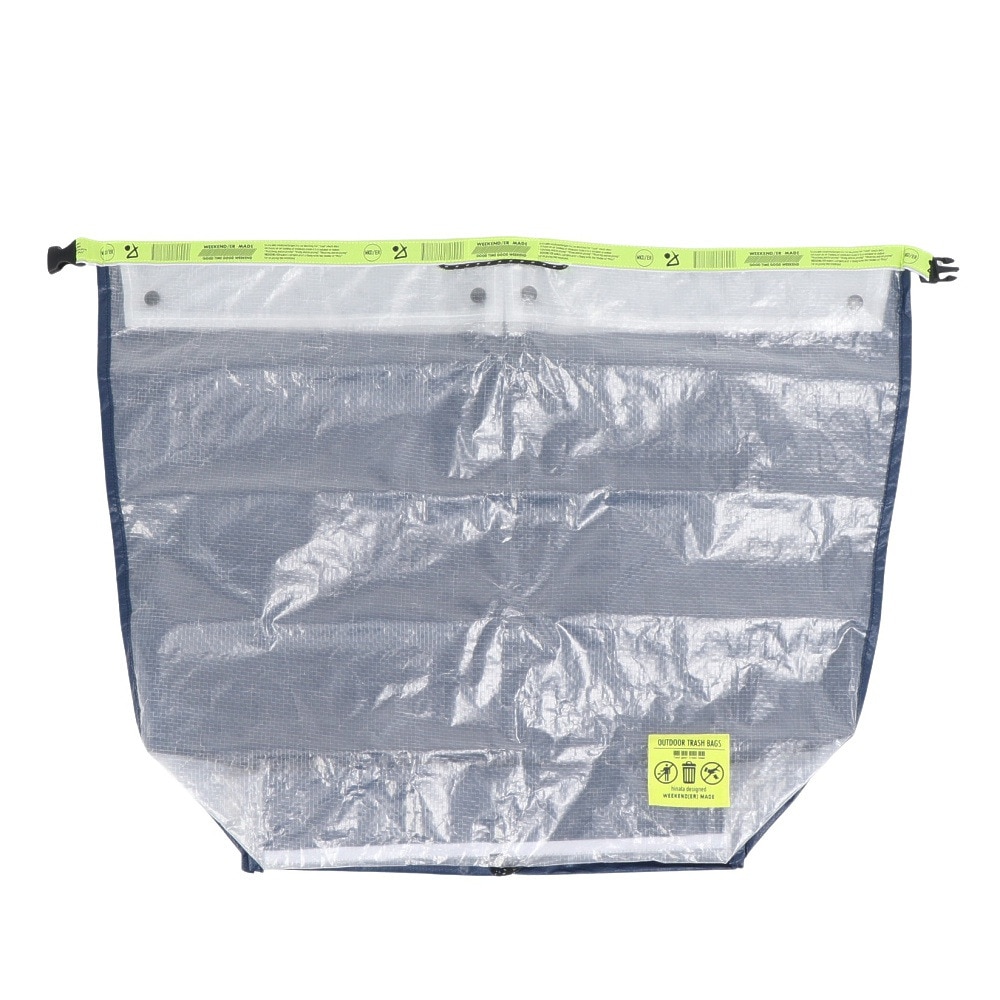 hinata（hinata） hinata×WEEKEND(ER) アウトドア トラッシュバッグ H002-otdtrsb-yellow-navy