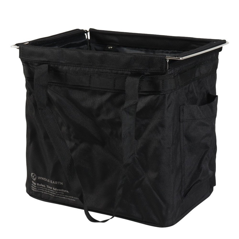 ホールアース（Whole Earth） 収納ボックス ギア 26L ONETOUCH UNIT BUKET WE2VDM2 BLK