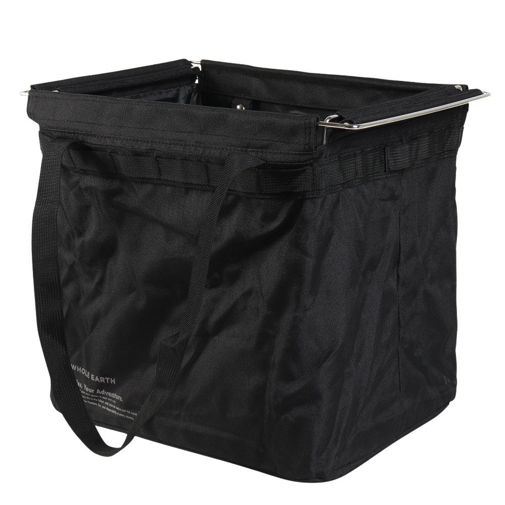 ホールアース（Whole Earth） 収納ボックス ギア 26L ONETOUCH UNIT BUKET WE2VDM2 BLK
