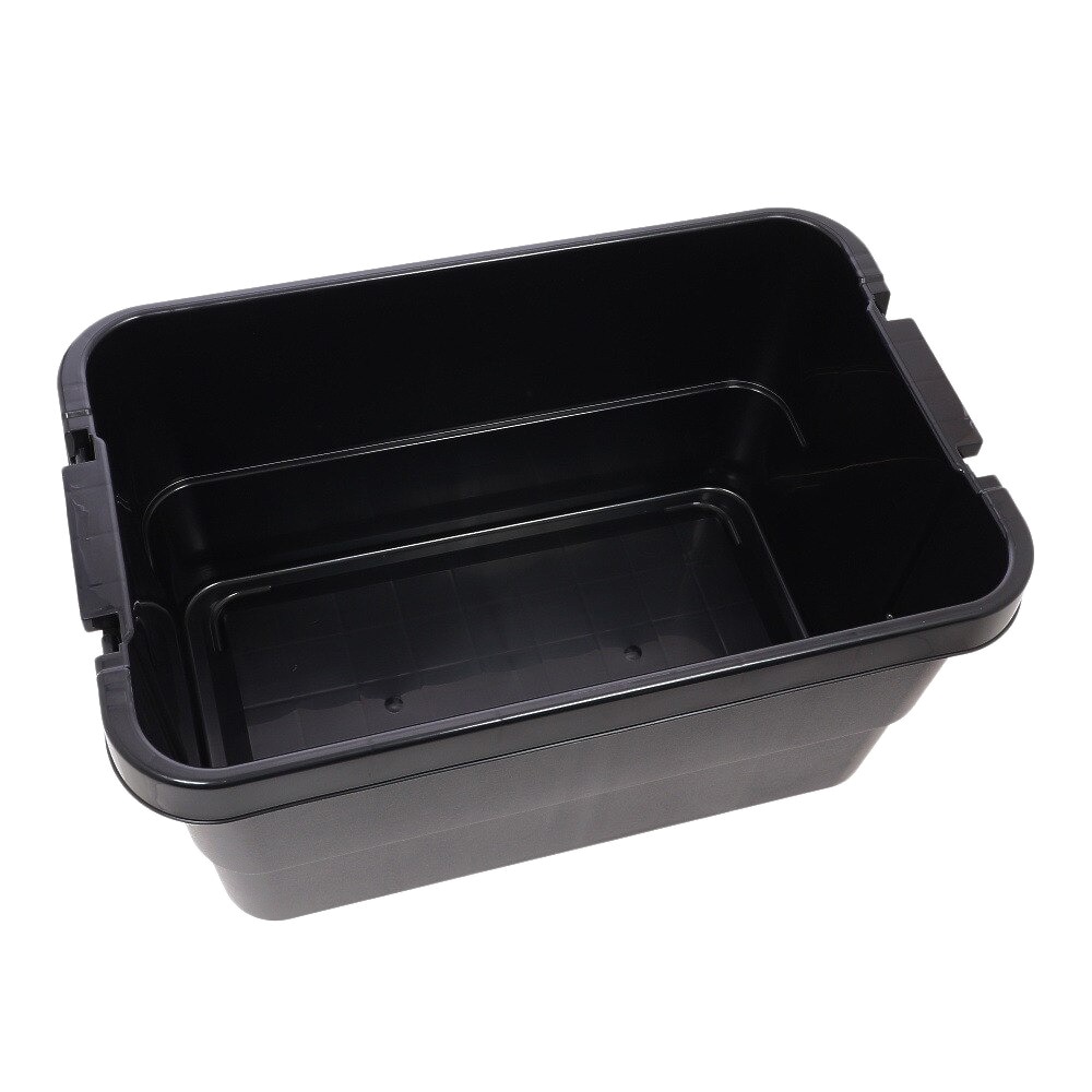 リス（RISU） トランクカーゴ TC50S BK ブラック GHON108 収納ボックス スタッキング 座れる アウトドア キャンプ 