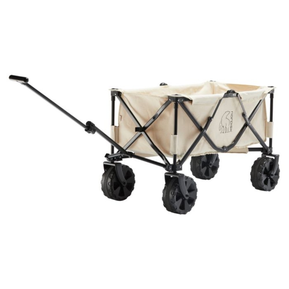ノルディスク（Nordisk） 折り畳み式カート 耐荷量100kg コットンキャンバスワゴン 127012 アウトドア キャンプ