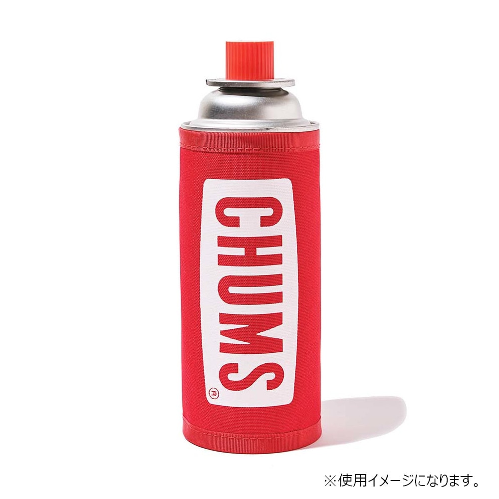 チャムス（CHUMS） ロゴマルチカバー CH60-3052-B001 ガス缶 ペットボトル カバー