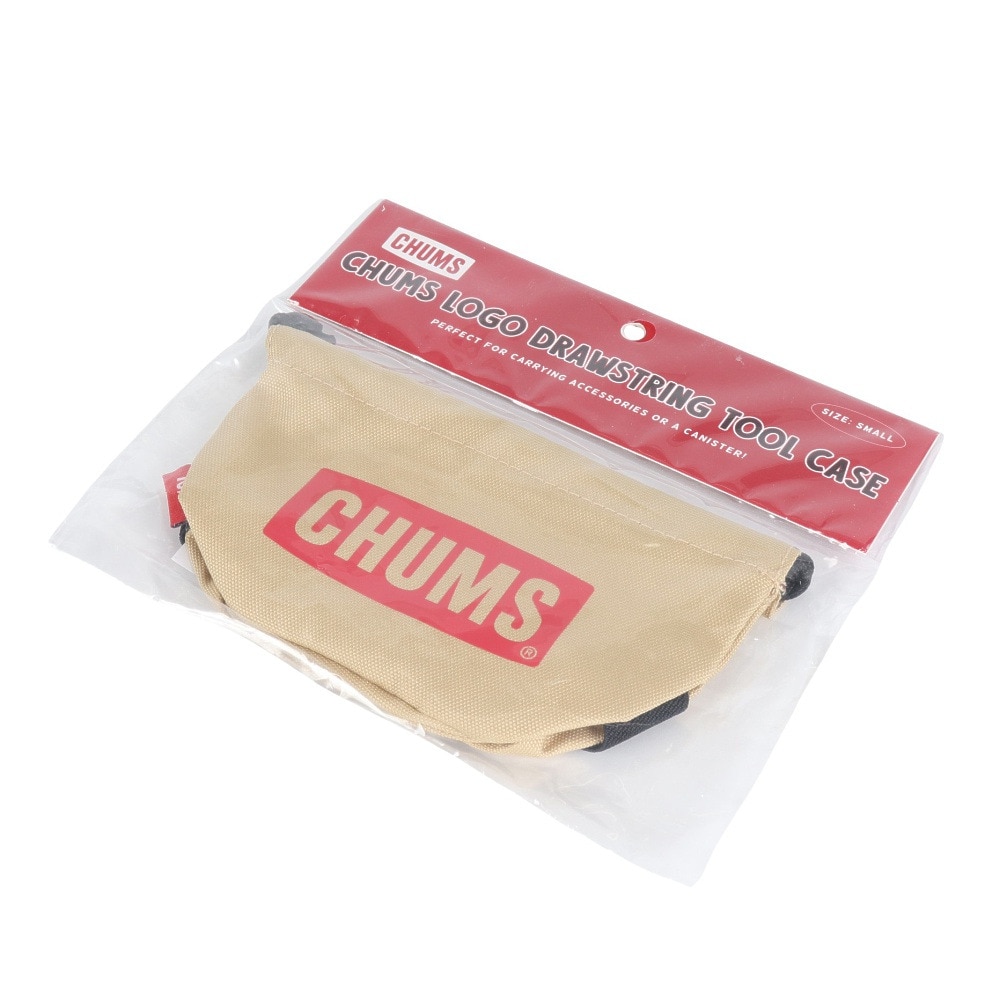 チャムス（CHUMS） ロゴドローストリングツールケースS CH60-3376-B001 巾着 ガス缶 カバー