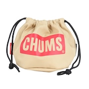チャムス（CHUMS） ロゴドローストリングツールケースS CH60-3376-B001 巾着 ガス缶 カバー