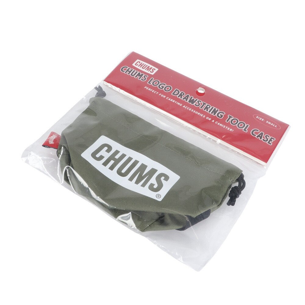 チャムス（CHUMS） ロゴドローストリングツールケースS CH60-3376-M022 巾着 ガス缶 カバー