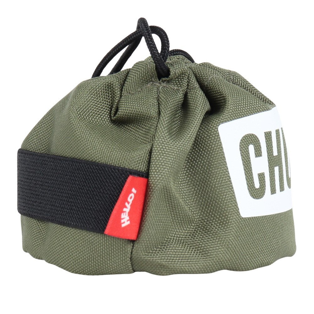 チャムス（CHUMS） ロゴドローストリングツールケースS CH60-3376-M022 巾着 ガス缶 カバー