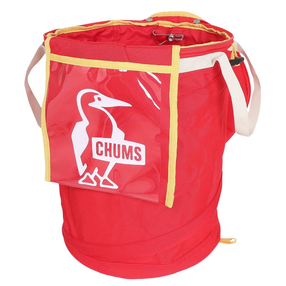チャムス（CHUMS） トラッシュボックス ごみ箱 アウトドア キャンプ ロゴポップアップトラッシュカン CH60-3770-R001