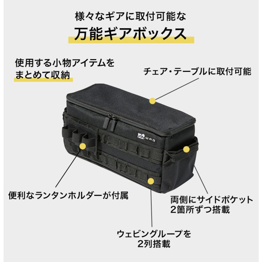 WAQ（WAQ） サイドギアボックス BK
