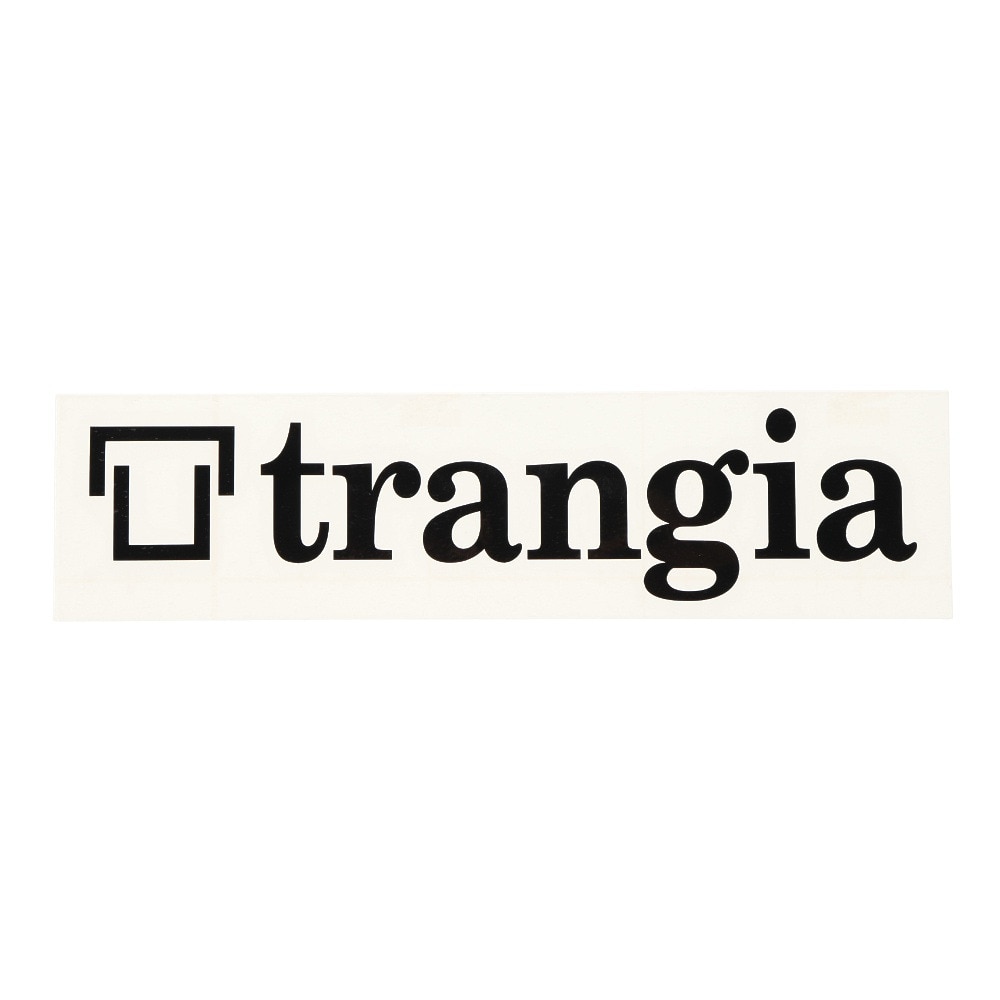トランギア（trangia） トランギアステッカーL ブラック TR-ST-BK2