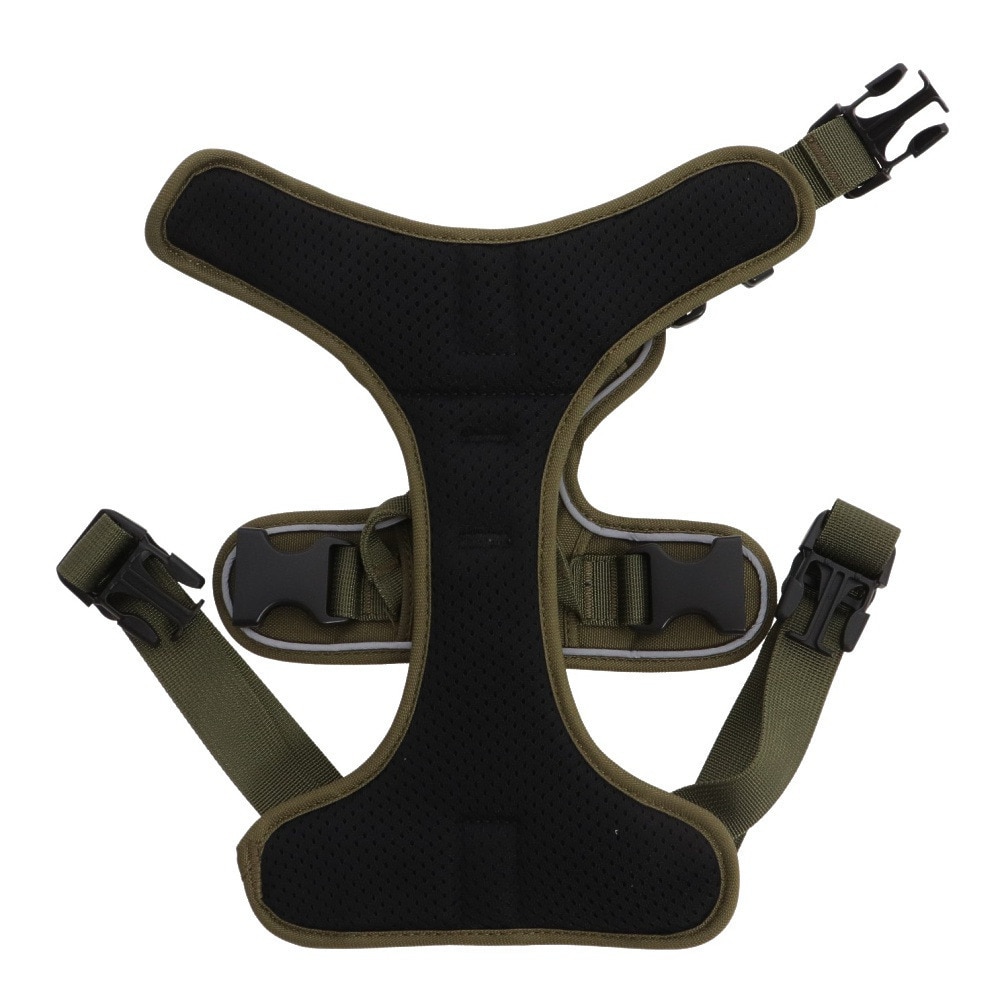 ホールアース（Whole Earth） ペット用品 Pet Harness ペット ハーネス WE2MDZ55 OLV オリーブ 小型犬 中型犬 調節可能