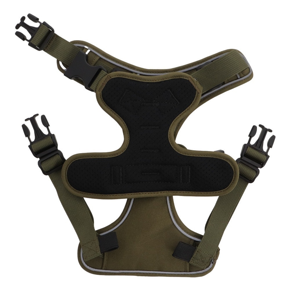 ホールアース（Whole Earth） ペット用品 Pet Harness ペット ハーネス WE2MDZ55 OLV オリーブ 小型犬 中型犬 調節可能