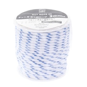 テント用 張り鋼ロープ 30m ガイロープ 30 WE2MDZ64 WHT