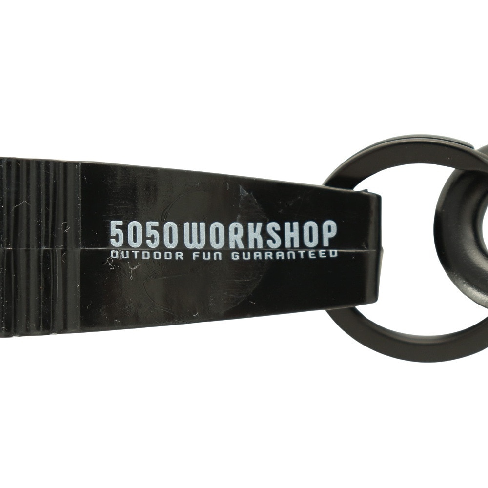 5050ワークショップ（5050WORKSHOP） カラビナ クリップ アウトドア キャンプ ブラック CARABINER CLIP 0255WS4281