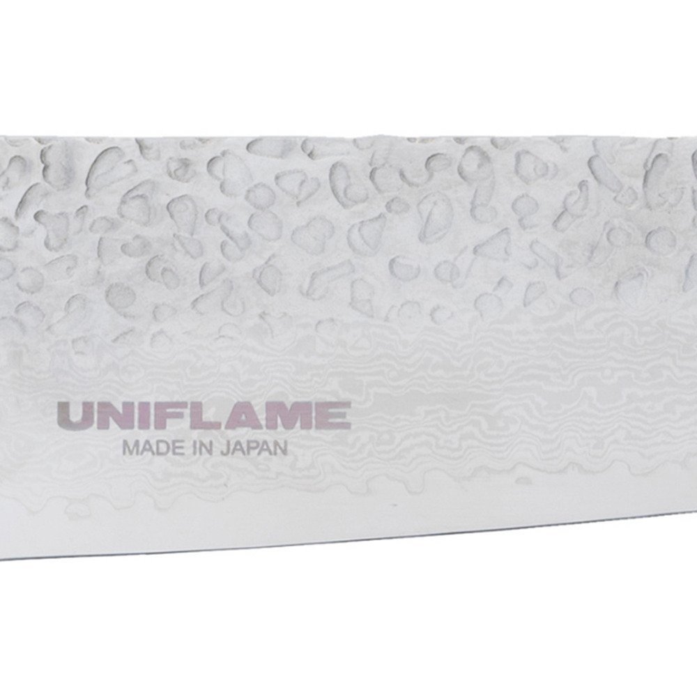 ユニフレーム（UNIFLAME） キャンピング小物 アウトドアナイフ UF ダマスカス 三徳包丁 165mm 414071
