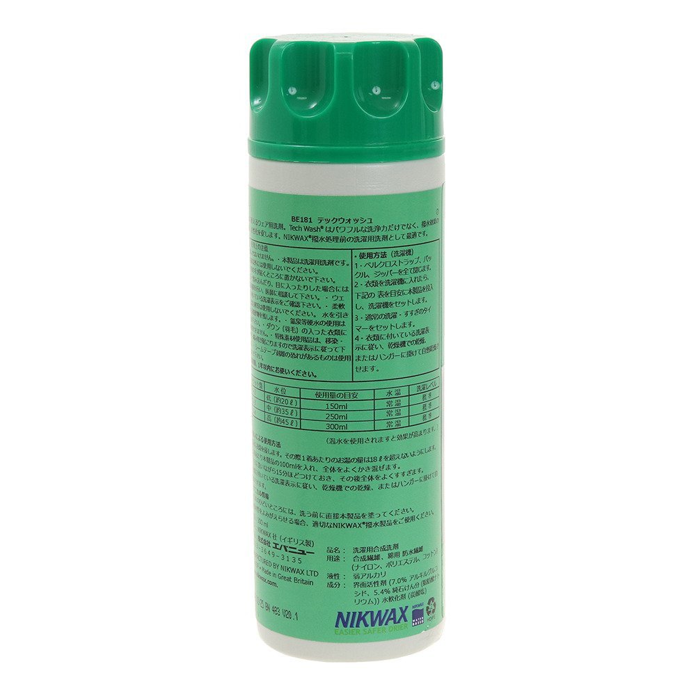 ニクワックス（NIKWAX） LOFTテックウォッシュ 300ml 撥水生地用 洗剤 EBE181