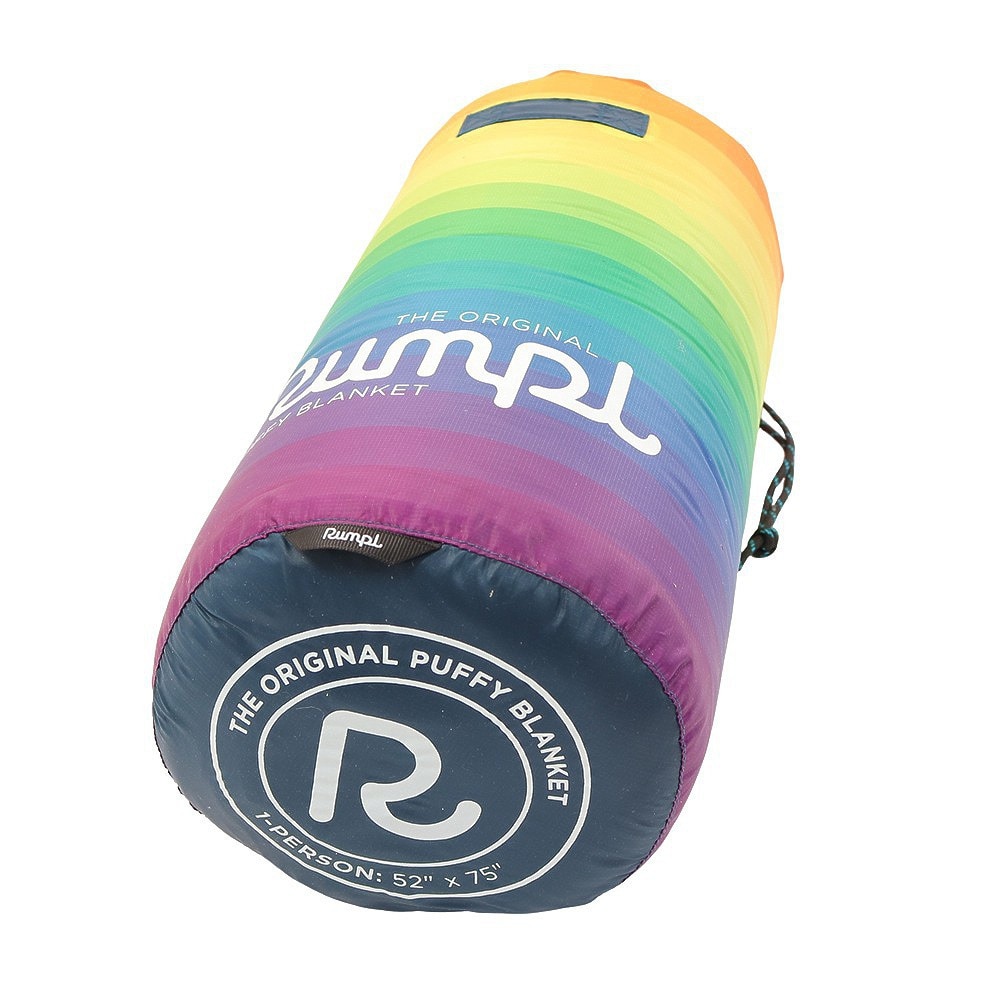 ランプル（Rumpl） ブランケット アウトドア キャンプ ORIGINAL PUFFY オリジナル パフィー RAINBOW FADE レインボー TPPB-RF1-1
