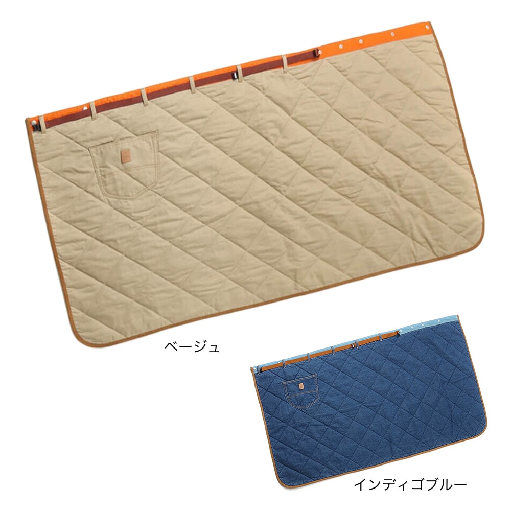 チャムス（CHUMS） フレイムリターダントブランケット CH09-1272-N006 インディゴブルー 難燃加工 ひざ掛け マット アウトドア キャンプ