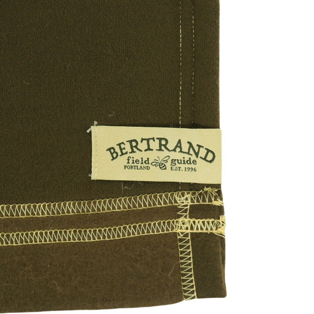 現代百貨 洗える ブランケット BERTRAND カーキ A361KH スウェット パーカー素材 あたたかい アウトドア キャンプ
