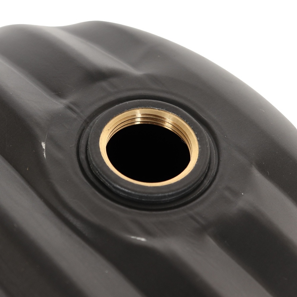 オノエ（ONOE） 金属湯たんぽ 2.4L MY-7207 黒 ブラック カバー付き 暖房 保温 軽量 アウトドア キャンプ