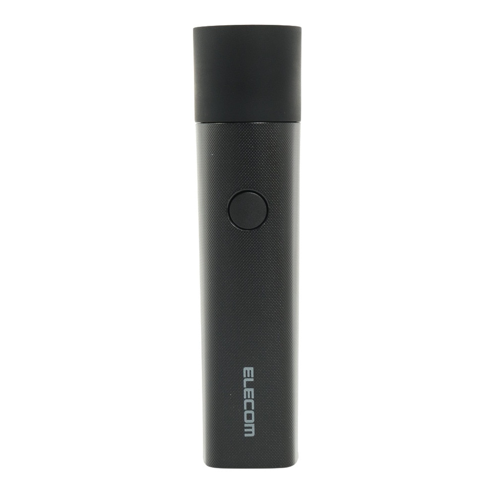 エレコム（ELECOM） 3350mAh 防災LED付 モバイルバッテリ 懐中電灯型 DE-M20L-3350BK
