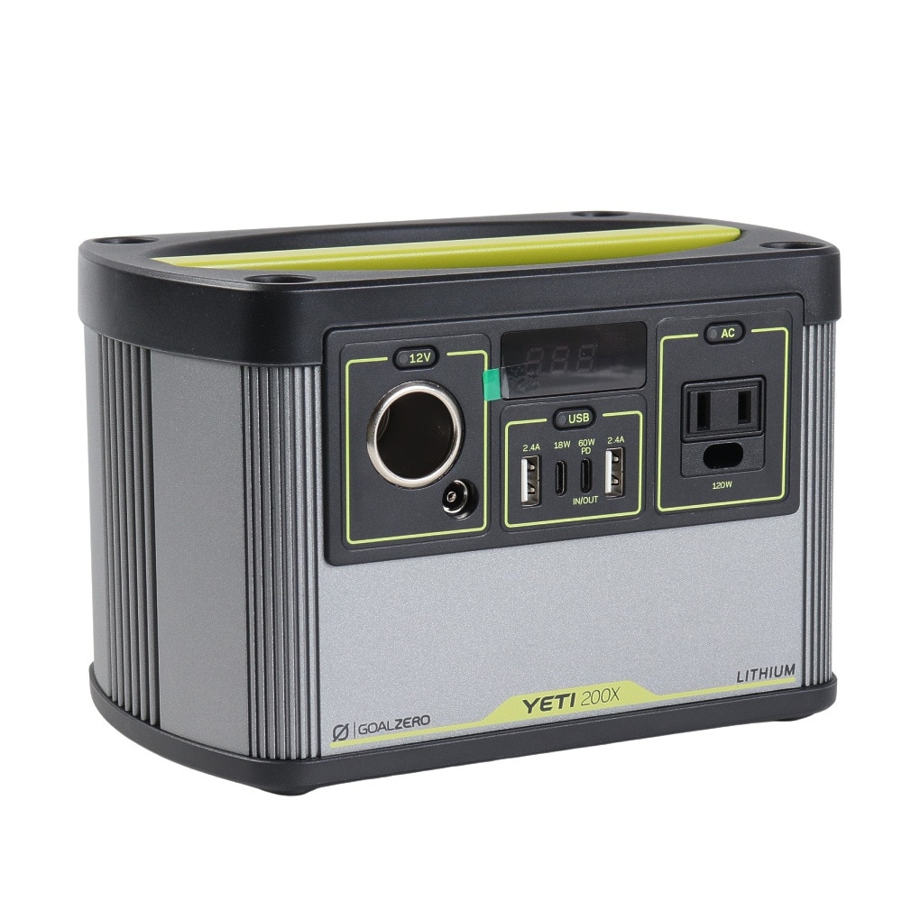 Goal Zero（Goal Zero） ポータブル電源 イエティ Yeti 200X 120V Power Station 22070 充電 バッテリー