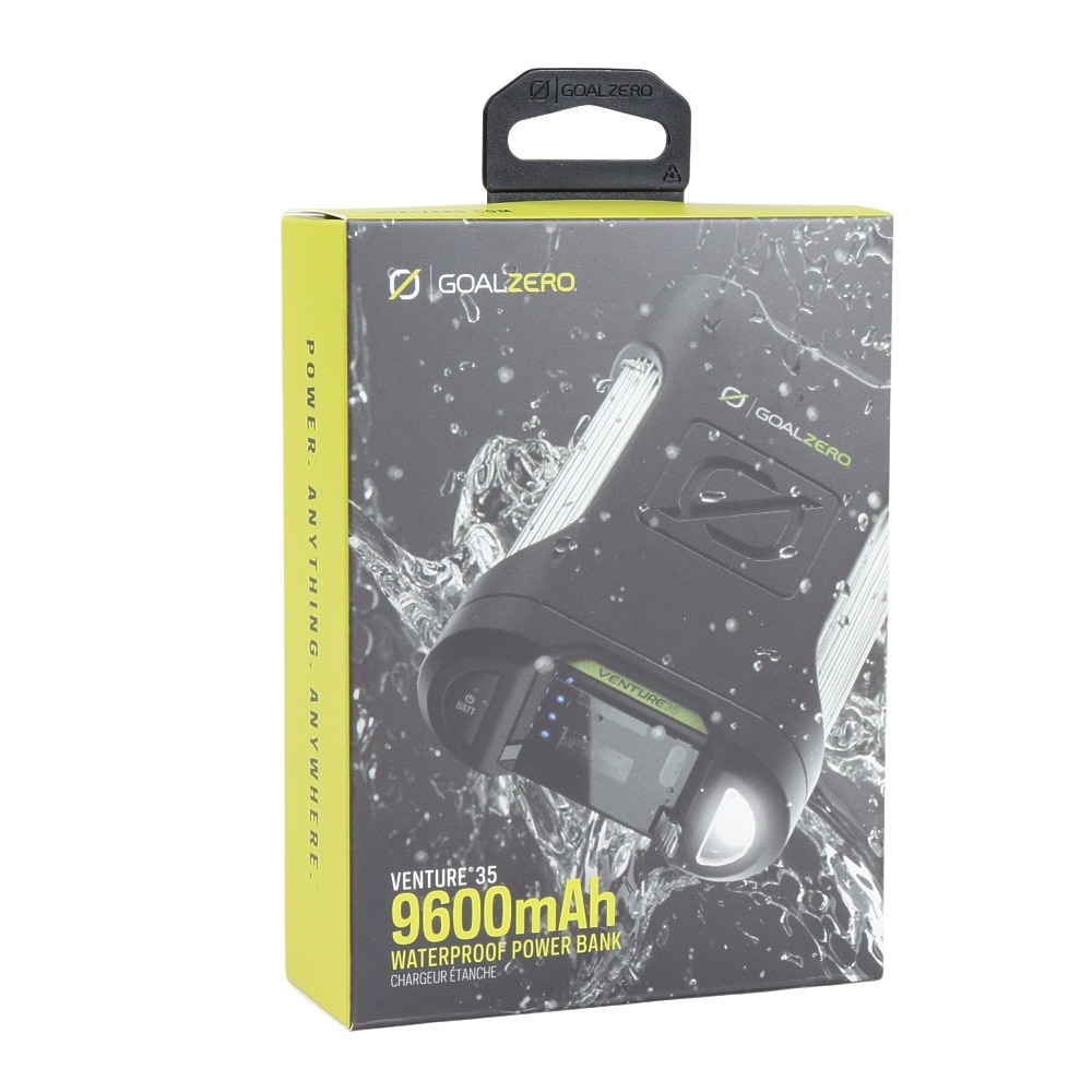 Goal Zero（Goal Zero） モバイルバッテリー ベンチャー 35 Venture 35 Power Bank 耐水・耐衝撃 大容量 9600mAh 22100
