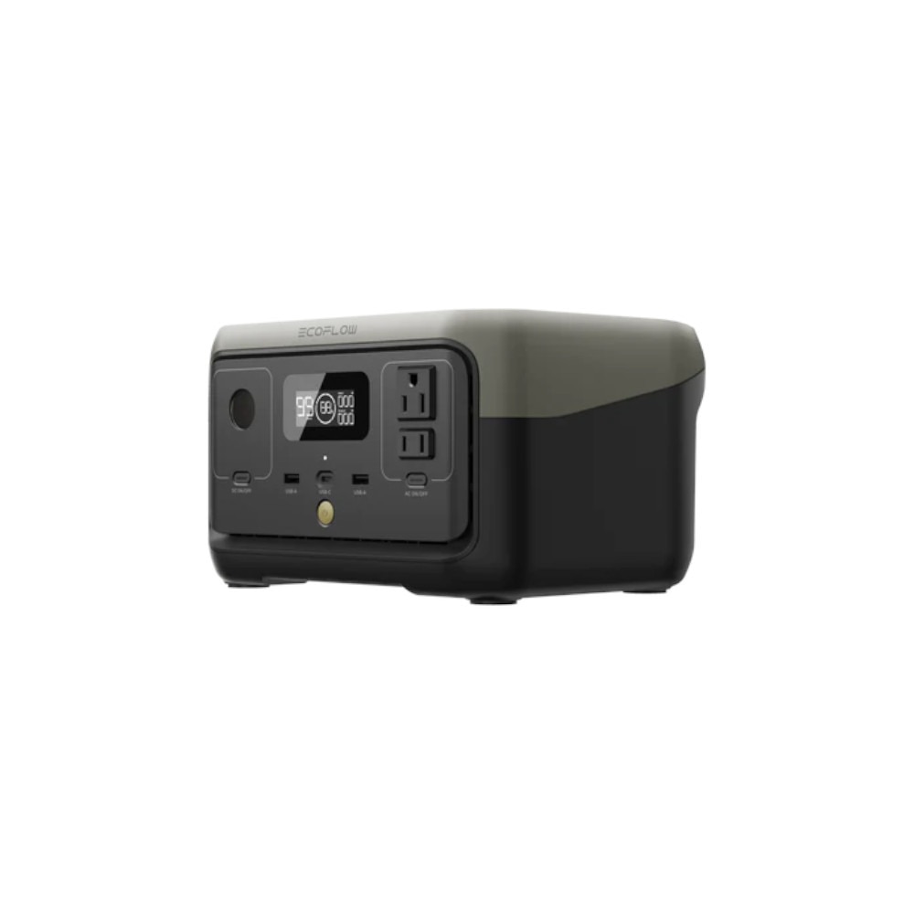 EcoFlow（EcoFlow） 防災 防災用品 非常用 災害 ポータブル電源 リバー RIVER 2 ZMR600-JP 容量256Wh 定格出力300W スマホ遠隔操作