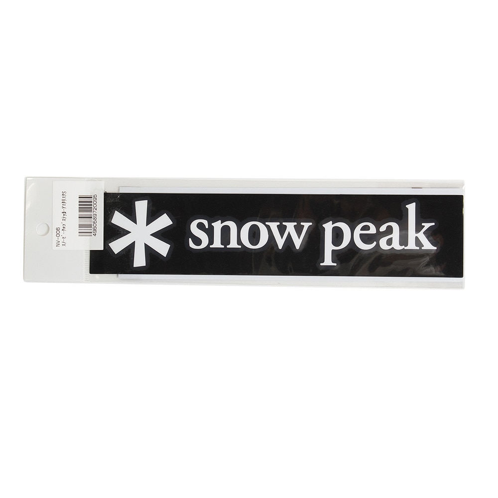 スノーピーク（snow peak） スノーピークロゴステッカーS NV-006