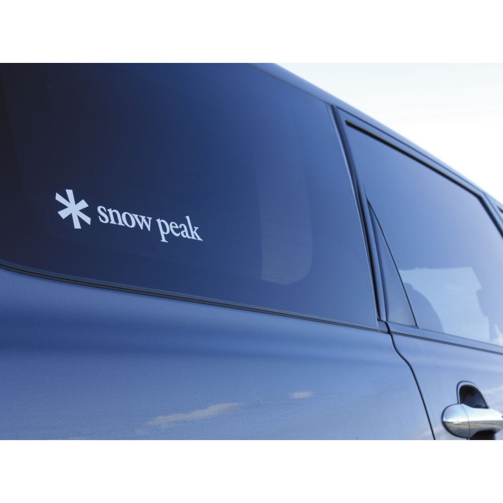 スノーピーク（snow peak） スノーピークロゴステッカーS NV-006