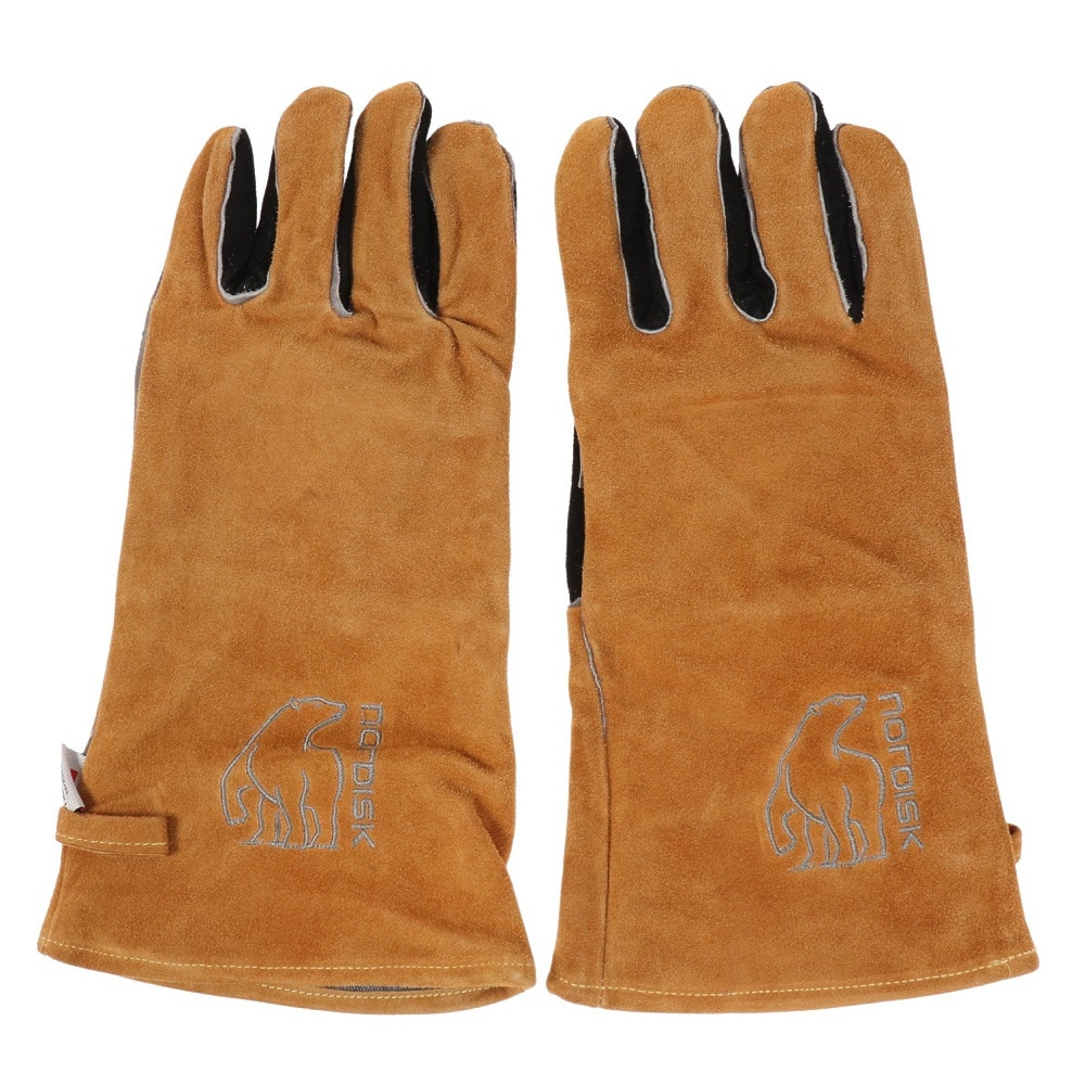 Torden leather gloves レザーグローブ 149034 ブラウン 手袋 耐熱 アウトドア 焚き火 キャンプ