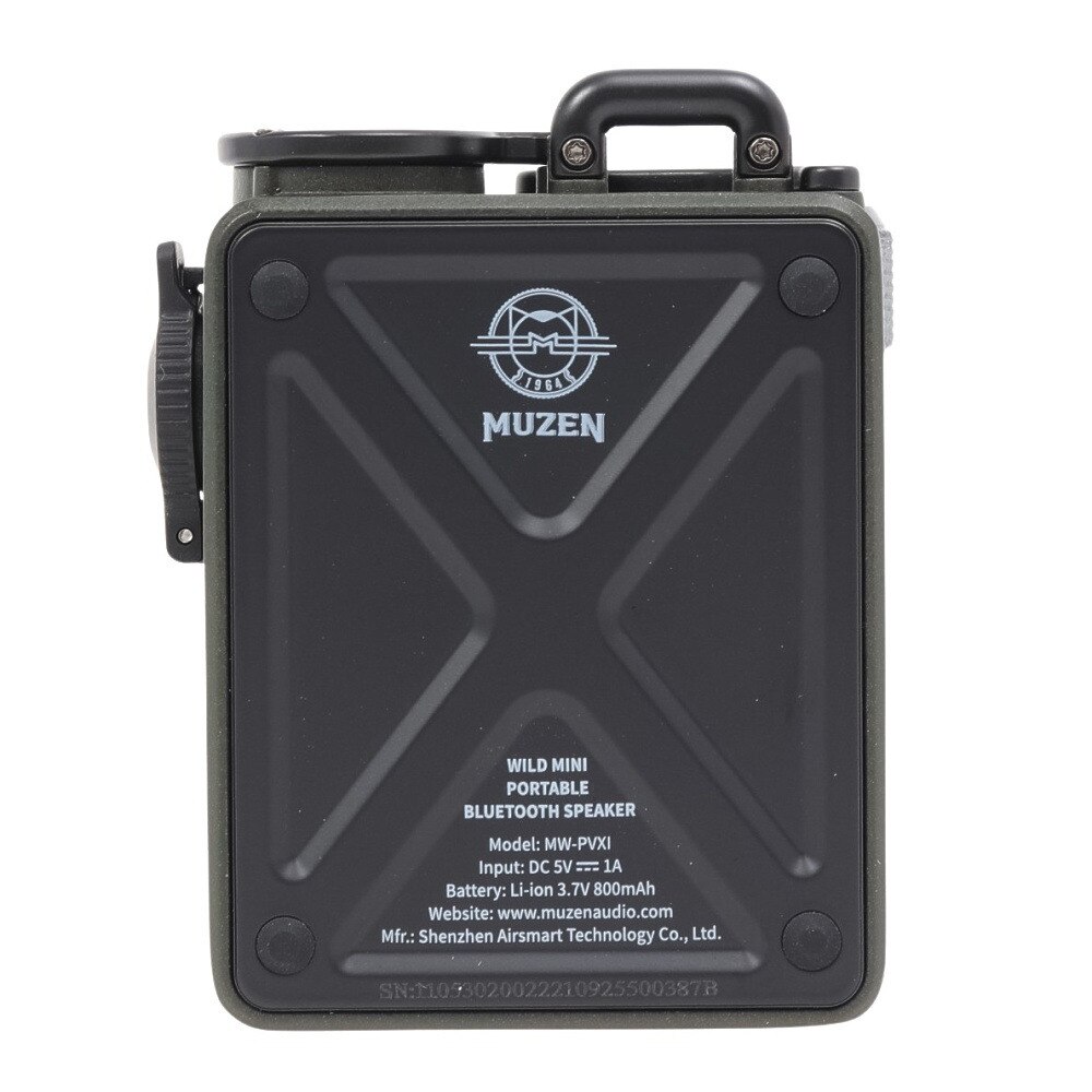 muzen（muzen） ワイルドミニ ブルートゥース スピーカー グリーン MW
