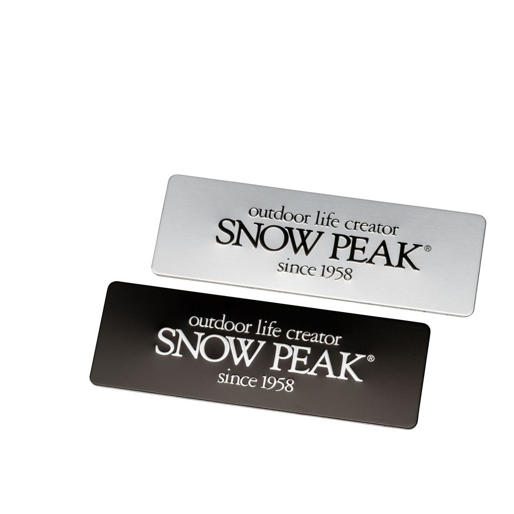 スノーピーク（snow peak） 雪峰祭2022 メタルロゴステッカーセット