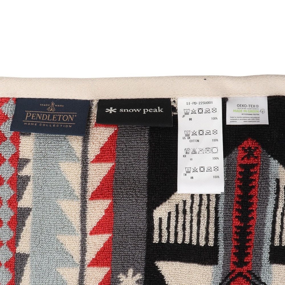 スノーピーク（snow peak） SP / PENDLETON HAND TOWEL One BG SI-PD-22SU001 ベージュ ハンドタオル ギフト