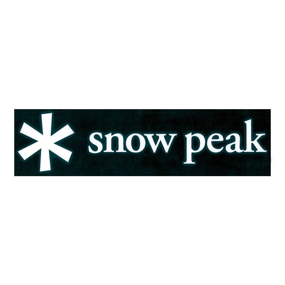 スノーピーク（snow peak） ロゴステッカー アスタリスク M NV-007