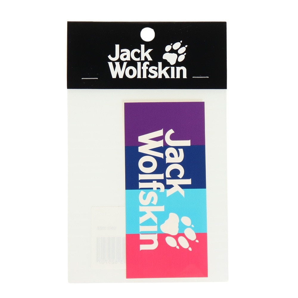 ジャックウルフスキン（JackWolfskin） JP RETRO ロゴステッカー 8007711-2119