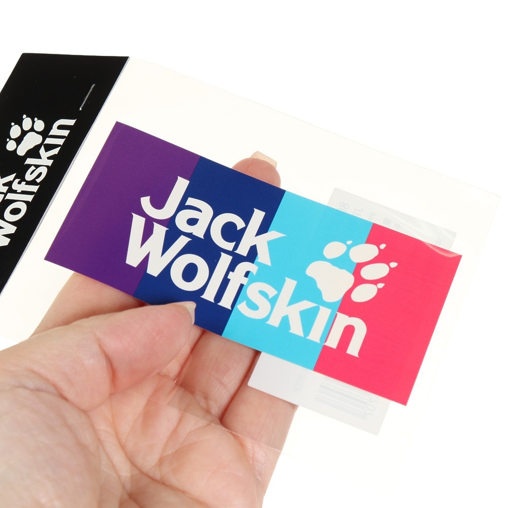 ジャックウルフスキン（JackWolfskin） JP RETRO ロゴステッカー 8007711-2119