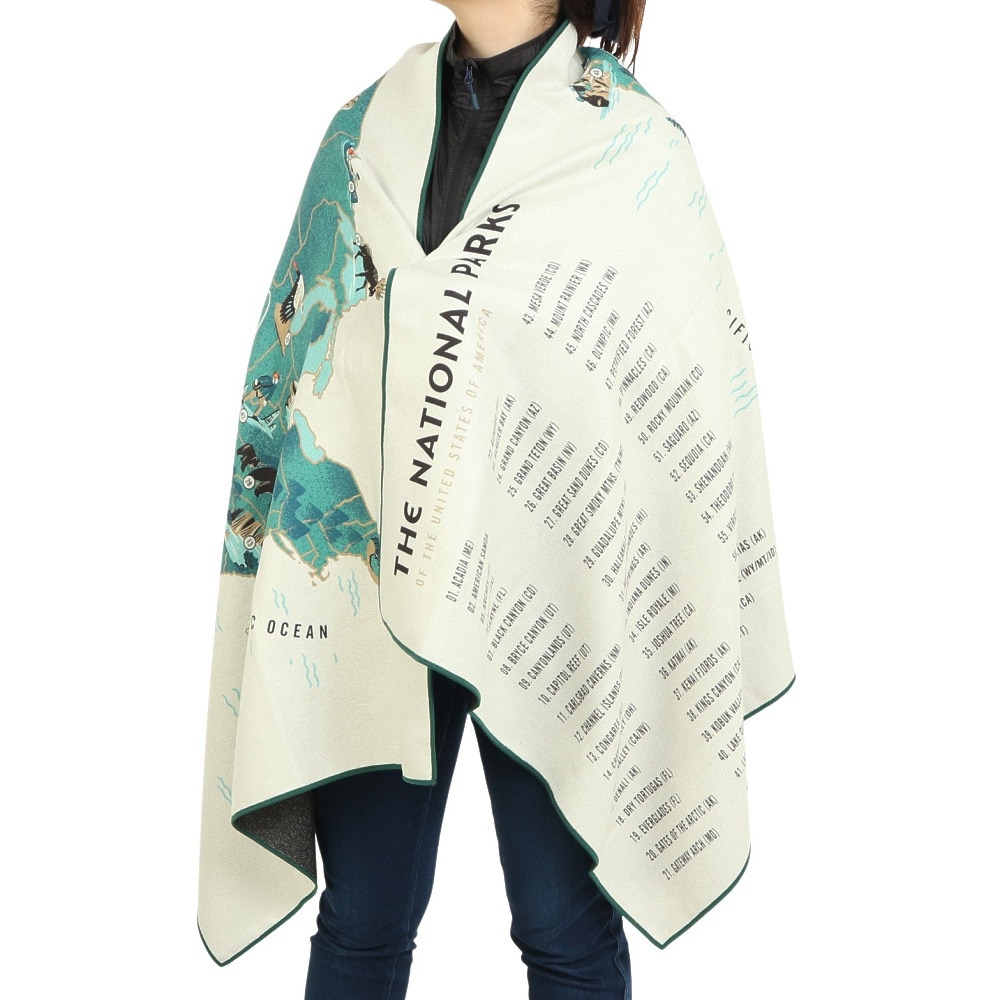 nomadix（nomadix） タオル 大判 ヨガ ビーチ アウトドア 59 PARKS US MAP TOWEL 1700010114221